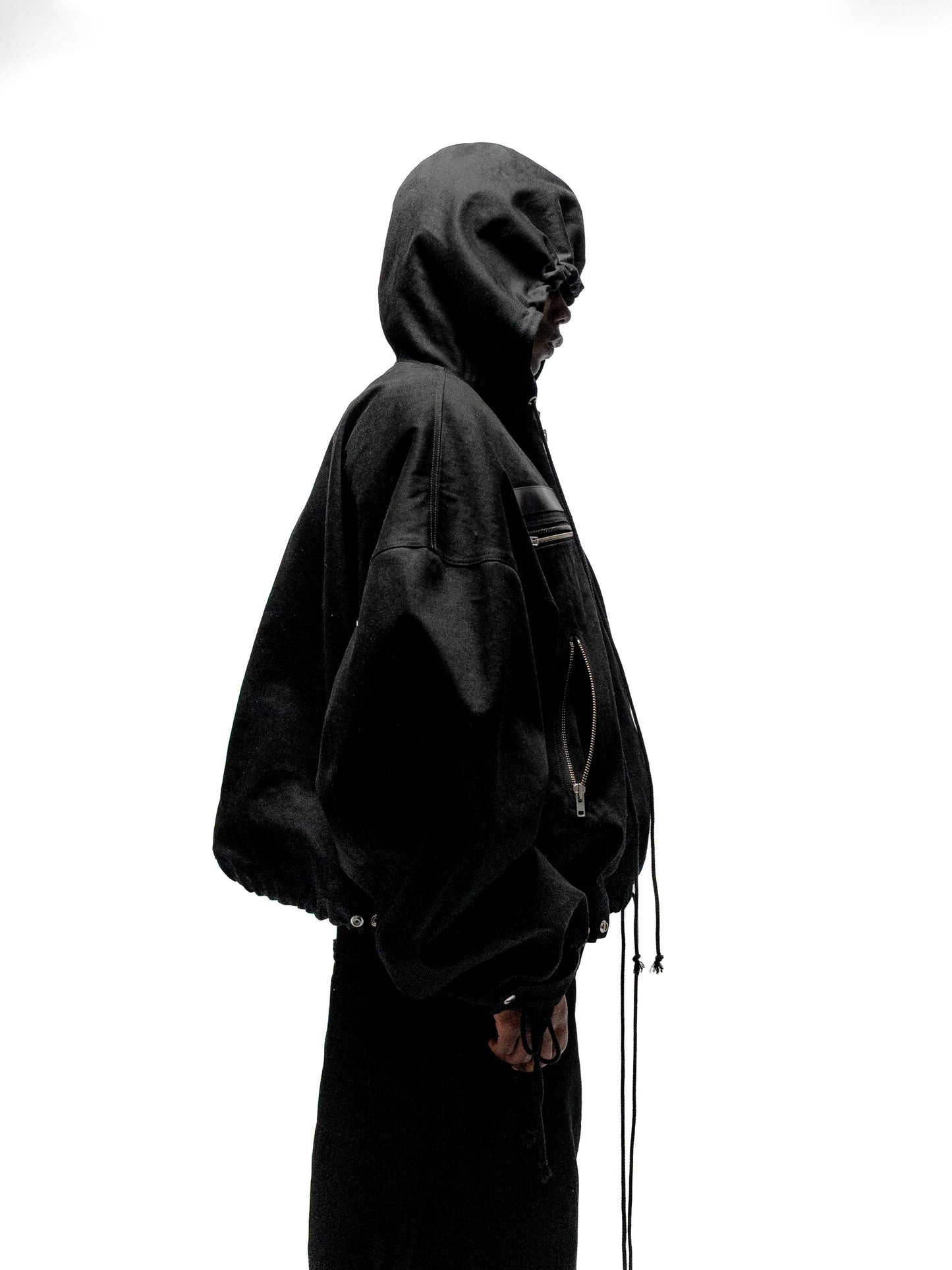 OVERSIZED ANORAK (BLACK)