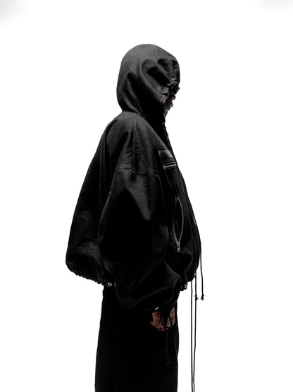 OVERSIZED ANORAK (BLACK)
