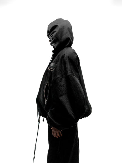 OVERSIZED ANORAK (BLACK)