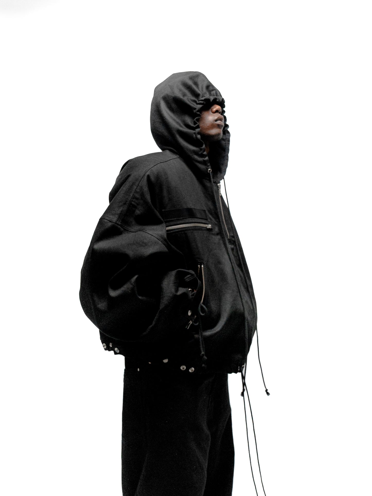 OVERSIZED ANORAK (BLACK)