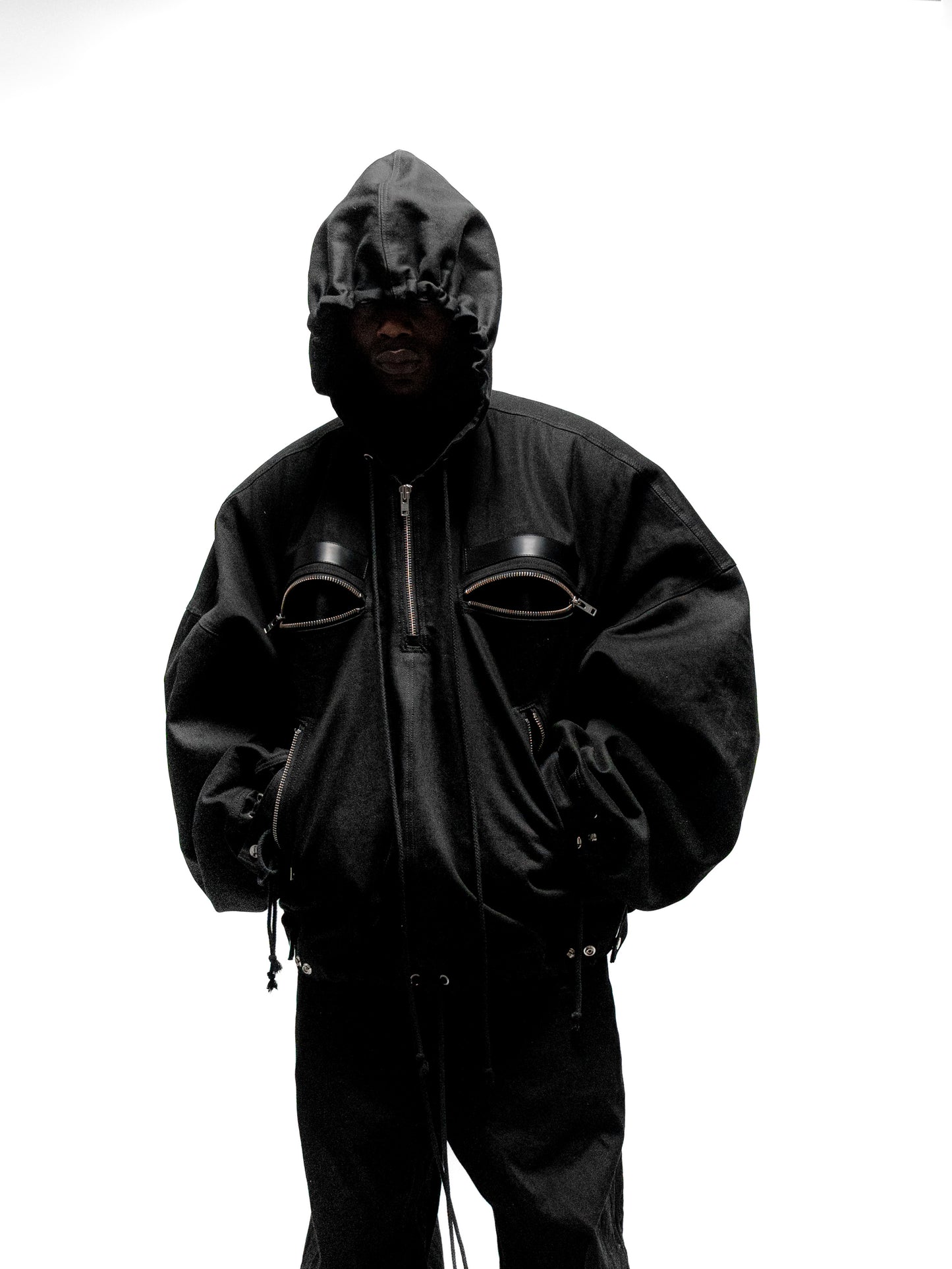 OVERSIZED ANORAK (BLACK)