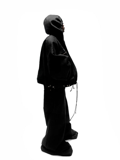 OVERSIZED ANORAK (BLACK)