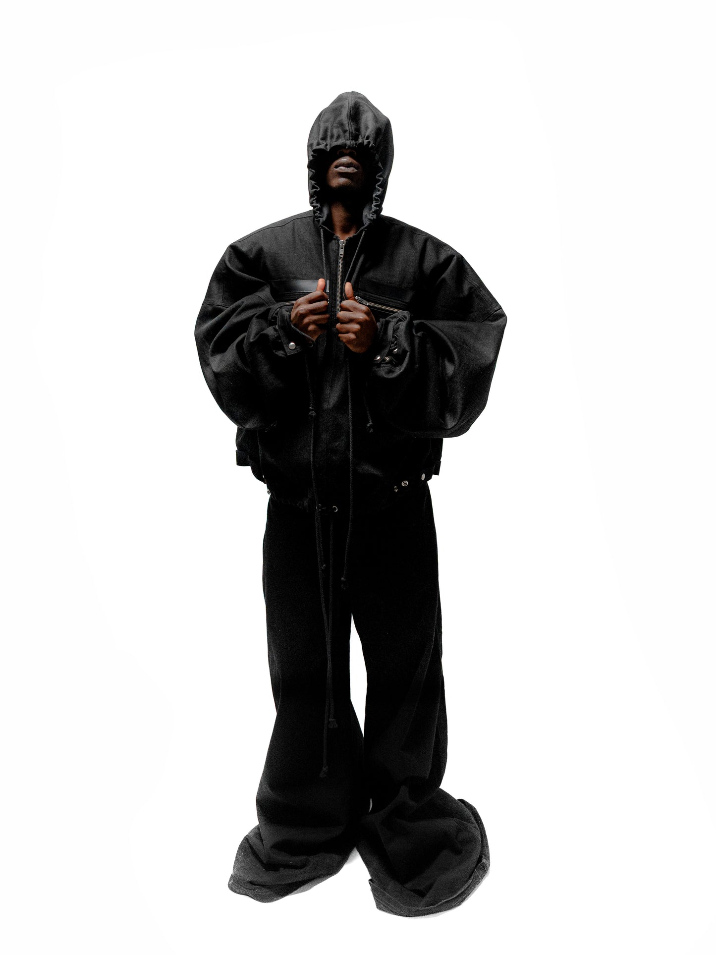 OVERSIZED ANORAK (BLACK)